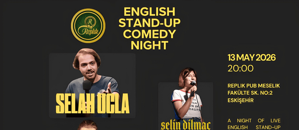 Eskişehir English Stand-Up Comedy Night Eskişehir