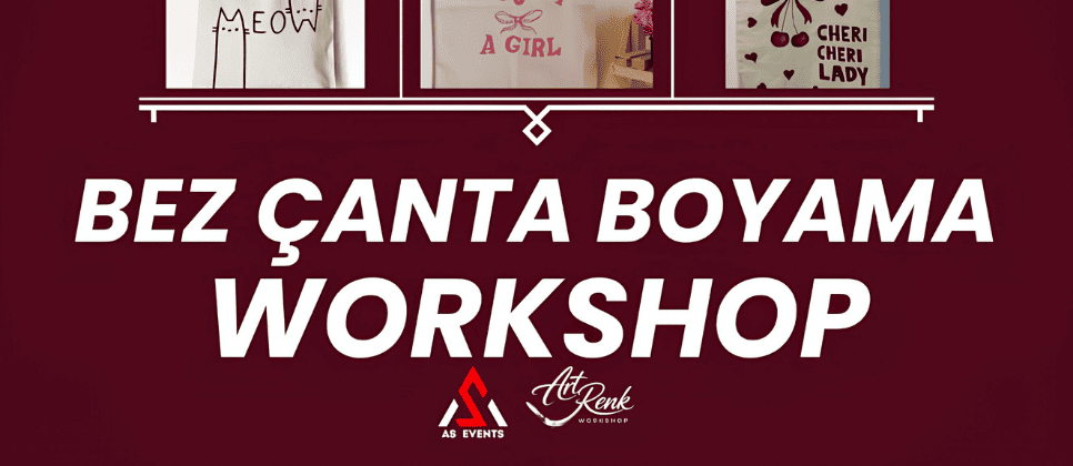 Bez Çanta Boyama Workshop'u
