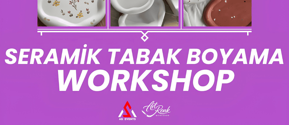 Seramik Tabak Boyama Workshop'u