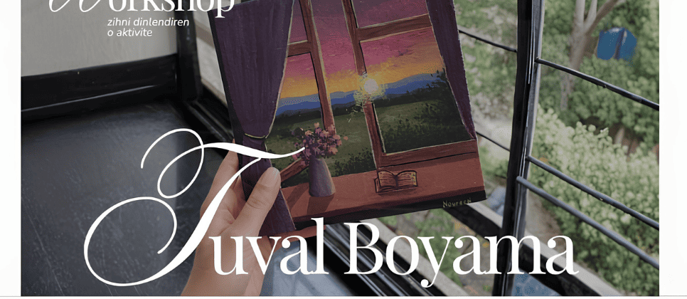 Tuval Boyama Atölyesi Workshop'u Eskişehir